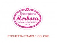 Etichette adesive per erboristerie, cosmetica, cosmesi (mm 36X28)  (cod.19M )